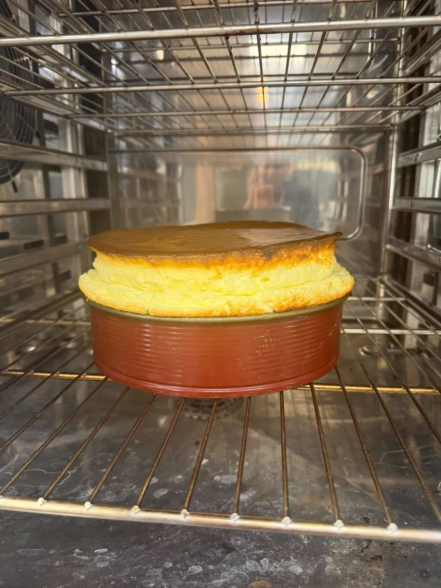 Soufflé qui gonfle dans le four